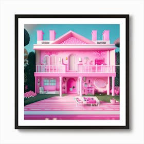 Barbie Dream House (491) Art Print