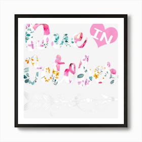 Womens Pregnancy Gift Announcement Due Date October 2020 See You In Art Print