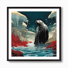 Polar Bear Art Print