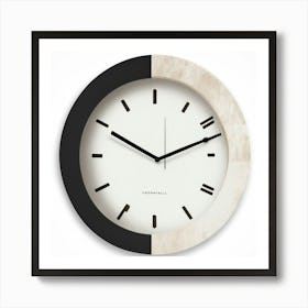 Wall Clock Art Print