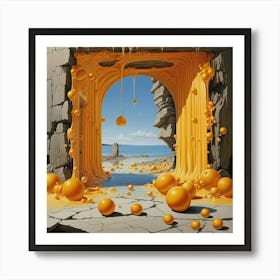 'Oranges' 1 Art Print
