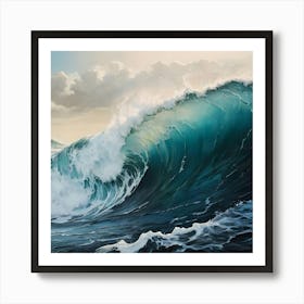 Ocean Wave 3 Art Print