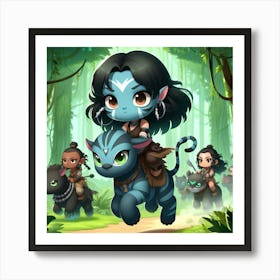 Avatar Adventure Art Print