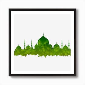 Masjid For Muslim Art Print