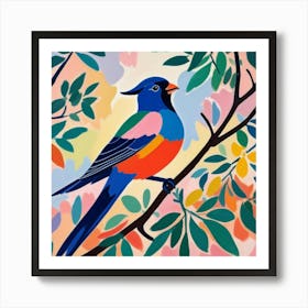 Bird On A Branch Style Henri Matisse Art Print 2 Art Print