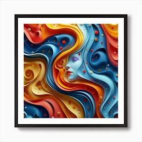 Abstract Art 26 Art Print