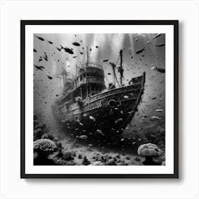 Shipwreck 1 Art Print