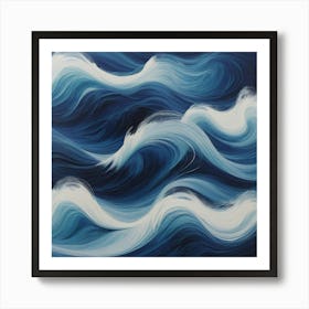 Ocean Waves 42 Art Print