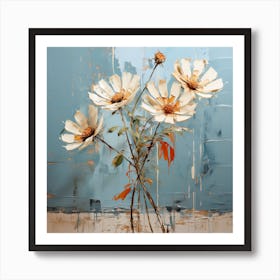 Flowers In A Vase 4 Art Print