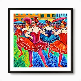 Ballet Dancers Art Print