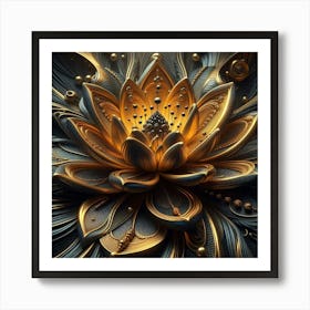 Lotus Flower 124 Art Print