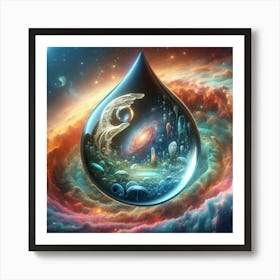 Drop Of Water Poster