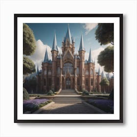 Castle Art Print