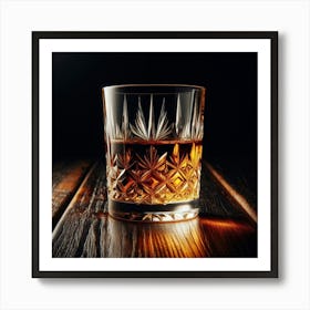 Glass Of Whiskey Poster