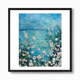 Cherry Blossoms By Vincent Van Gogh Art Print