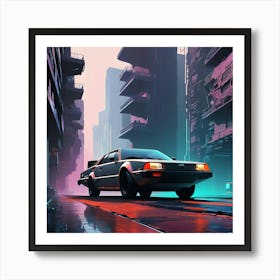 Back To The Future 8 Art Print