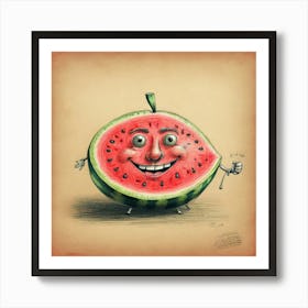 Watermelon 31 Art Print