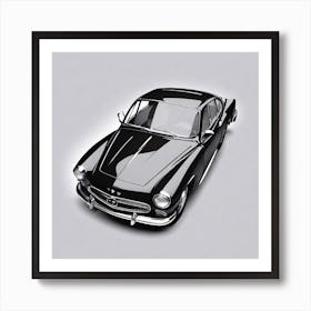 Mercedes Benz 300sl Art Print