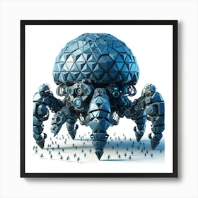 Robot Spider Art Print