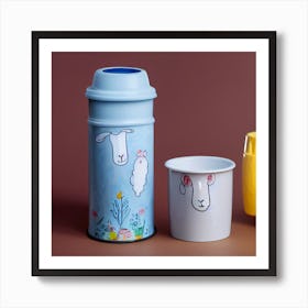 Mug And Cup Set Art Print