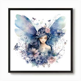 Blue Fairy 1 Art Print