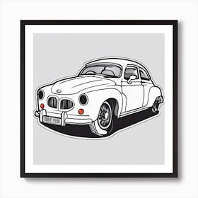 Classic Car Art Print