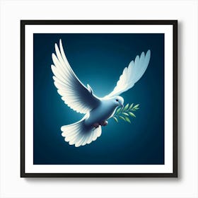 Dove Of Peace 1 Art Print