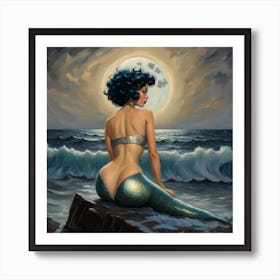 Mermaid 1 Art Print