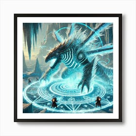 Frozen Bond Art Print