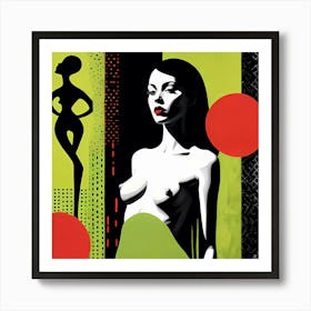 Muse And Artwork Art Print