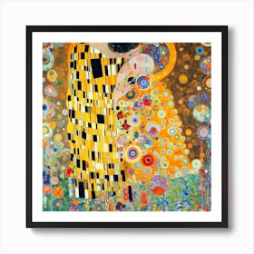 Kiss By Gustav Klimt 3 Poster