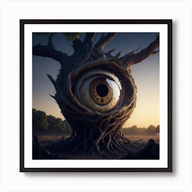 Eye Of The Tree 1 Art Print