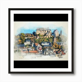 Castle In Germany Art Print