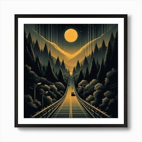 Road To Nowhere 2 Art Print