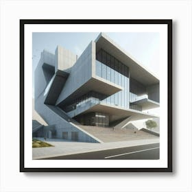 Modern Museum Art Print