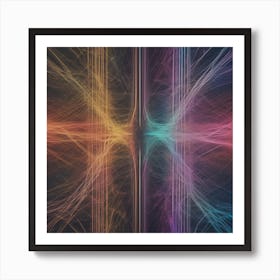 Abstract Fractal Pattern 4 Art Print