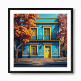 House In Mexico City 1 Art Print