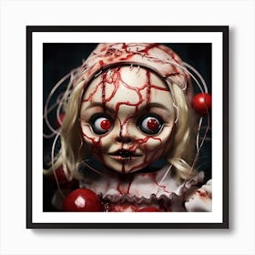 Scream Doll 1 Art Print