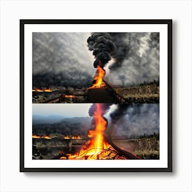 Pyrotechnics 1 Art Print