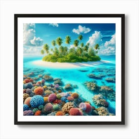 Coral Reef 3 Art Print