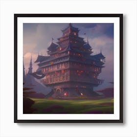 Chinese Palace Art Print