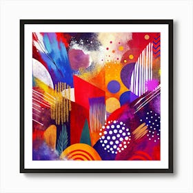 Abstract Painting 230 Art Print