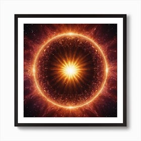 Sun Ring Art Print