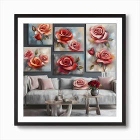 Roses Art Print