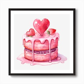 Valentine'S Day Cake 23 Affiche