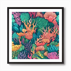 Undersea 3 Art Print