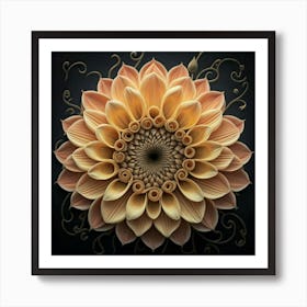 Flower Art Art Print