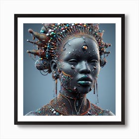 African Woman Art Print