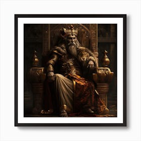 King Of Kings 1 Art Print
