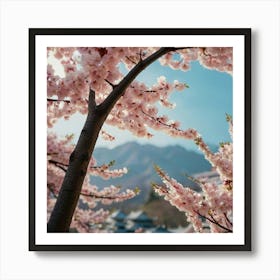 Cherry Blossoms Art Print